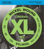 Фото - Струни DAddario XL Nickel Wound Bass 45-105 