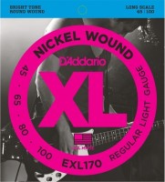 Струни DAddario XL Nickel Wound Bass 45-100 