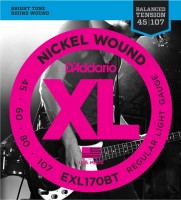 Струни DAddario XL Nickel Wound Bass 45-107 