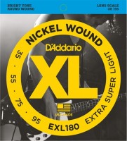 Фото - Струни DAddario XL Nickel Wound Bass 35-95 