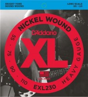 Фото - Струни DAddario XL Nickel Wound Bass 55-110 