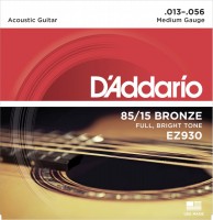 Struny DAddario 85/15 Bronze 13-56 