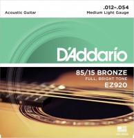 Струни DAddario 85/15 Bronze 12-54 