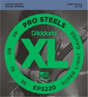Струни DAddario XL ProSteels Bass 40-95 