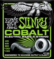 Фото - Струни Ernie Ball Slinky Cobalt Bass 5-String 45-130 