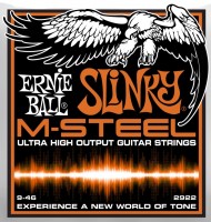 Struny Ernie Ball Slinky M-Steel 9-46 