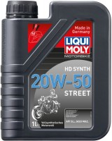 Фото - Моторне мастило Liqui Moly Motorbike HD Synth Street 20W-50 1 л