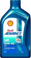 Olej silnikowy Shell Advance 4T AX7 10W-40 1 l