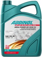 Zdjęcia - Olej silnikowy Addinol Mega Power MV 0538 C4 5W-30 5 l
