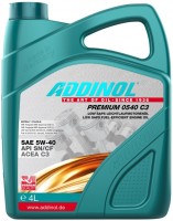 Фото - Моторне мастило Addinol Premium 0540 C3 5W-40 4 л