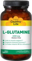 Фото - Амінокислоти Country Life L-Glutamine 30 tab 