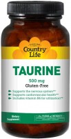 Фото - Амінокислоти Country Life Taurine 100 tab 