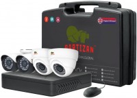 Zdjęcia - Zestaw do monitoringu Partizan Mixed Kit 1MP 4xAHD 