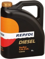 Фото - Моторне мастило Repsol Diesel Turbo THPD 15W-40 5 л