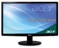 Фото - Монітор Acer S221HQL 22 "  чорний