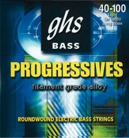 Фото - Струни GHS Bass Progressives 40-100 