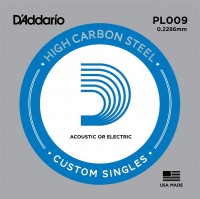 Struny DAddario Single Plain Steel 009 