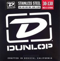 Zdjęcia - Struny Dunlop Stainless Steel 6-String Bass Medium 30-130 
