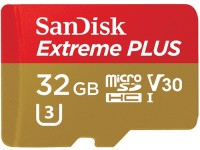 Zdjęcia - Karta pamięci SanDisk Extreme Plus V30 microSD UHS-I U3 32 GB