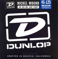 Struny Dunlop Nickel Wound 5-String Bass  Medium  TB 45-125 