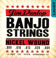 Struny Dunlop Banjo Nickel Wound Light 9-20 