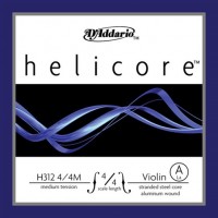Струни DAddario Helicore Single A Violin 4/4 Medium 