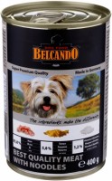 Zdjęcia - Karm dla psów Bewital Belcando Adult Canned Meat/Noodles 0.4 kg 