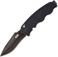 Nóż / multitool SOG Zoom Mini Black Spring Assisted 