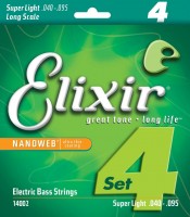 Струни Elixir Bass Nanoweb 40-95 