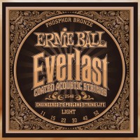 Zdjęcia - Struny Ernie Ball Everlast Coated Phosphor Bronze 11-52 