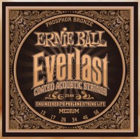 Струни Ernie Ball Everlast Coated Phosphor Bronze 13-56 