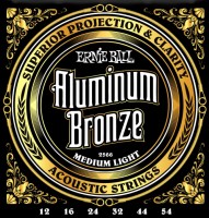 Струни Ernie Ball Aluminum Bronze 12-54 