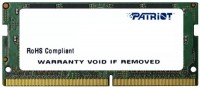 Оперативна пам'ять Patriot Memory Signature SO-DIMM DDR4 1x4Gb PSD44G240081S