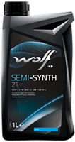 Фото - Моторне мастило WOLF Semi-Synth 2T 1L 1 л