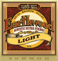 Струни Ernie Ball Earthwood 80/20 Bronze Silk 11-52 