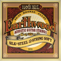 Struny Ernie Ball Earthwood 80/20 Bronze Silk 12-String 9-46 