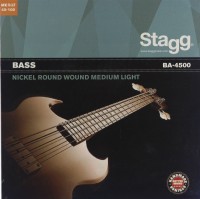 Струни Stagg Bass Nickel-Round 45-100 