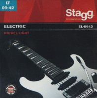Struny Stagg Electric Nickel-Plated Steel 9-42 