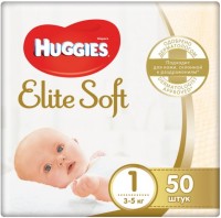 Zdjęcia - Pielucha Huggies Elite Soft 1 / 50 pcs 