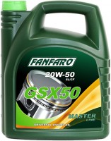 Фото - Моторне мастило Fanfaro GSX 50 20W-50 4 л