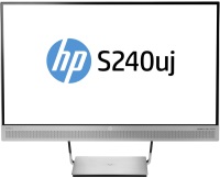 Zdjęcia - Monitor HP S240uj 24 "  srebrny