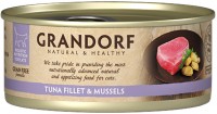 Фото - Корм для кішок Grandorf Adult Canned with Tuna Fillet/Mussels  0.07 kg