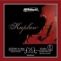 Struny DAddario Kaplan Violin E Strings 4/4 Medium 