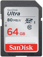 Фото - Карта пам'яті SanDisk Ultra SDXC UHS-I 533x Class 10 64 ГБ