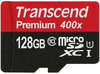 Karta pamięci Transcend Premium 400x microSD UHS-I 128 GB