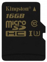Фото - Карта пам'яті Kingston Gold microSD UHS-I U3 16 ГБ