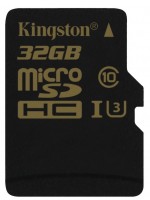 Фото - Карта пам'яті Kingston Gold microSD UHS-I U3 32 ГБ