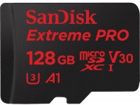 Karta pamięci SanDisk Extreme Pro V30 A1 microSD UHS-I U3 128 GB