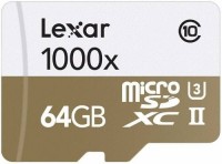 Zdjęcia - Karta pamięci Lexar Professional 1000x microSD UHS-II 64 GB