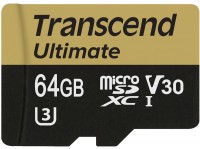 Zdjęcia - Karta pamięci Transcend Ultimate V30 microSD Class 10 UHS-I U3 16 GB